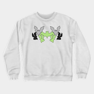 Pride Bats Agender Crewneck Sweatshirt